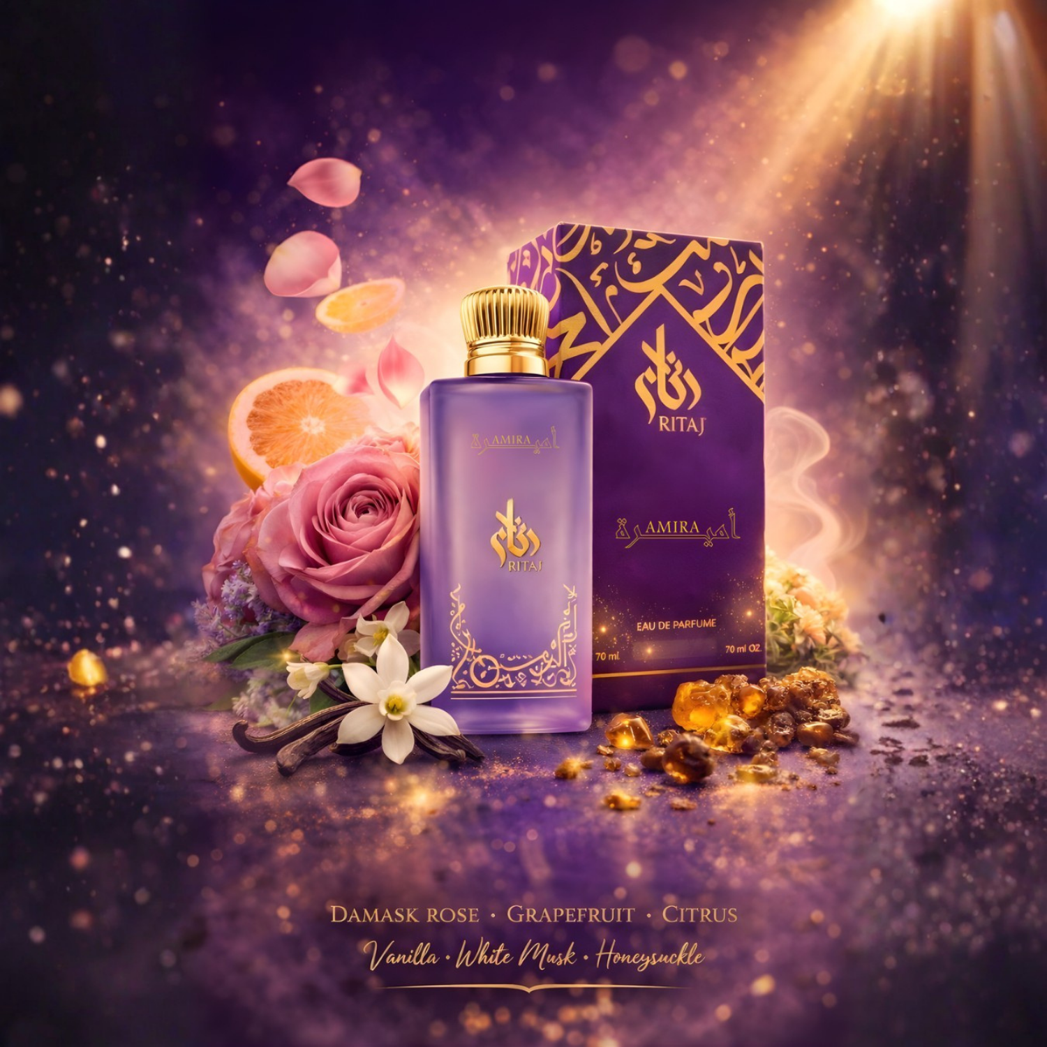 AMIRA Eau De Perfume for Women, 70ml